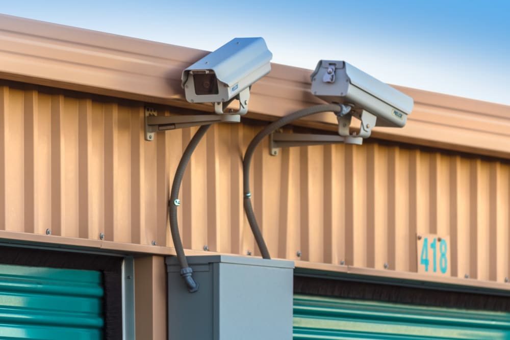Security camera at Ventana Ranch Self Storage in Albuquerque, New Mexico.
