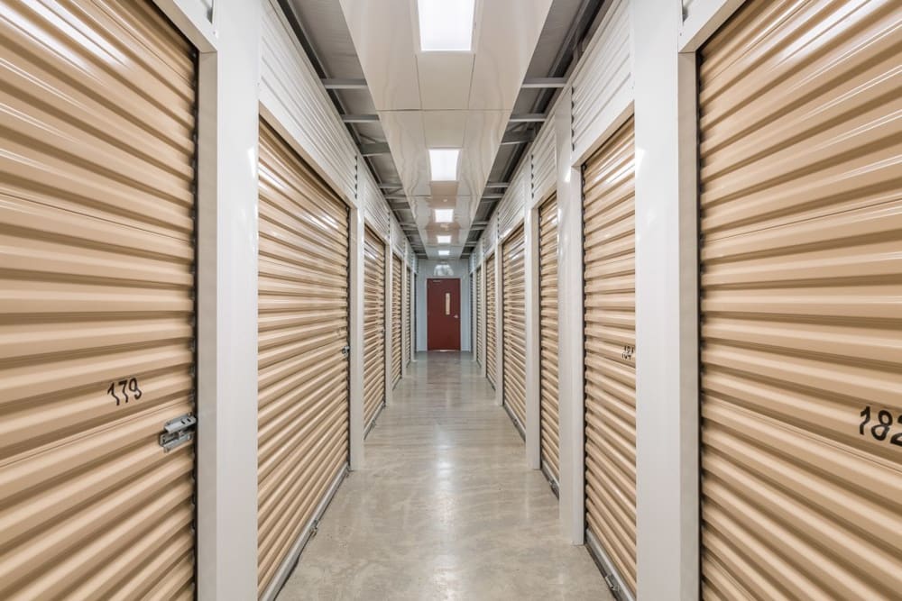 Indoor units at Keizer Storage Center in Keizer, Oregon.