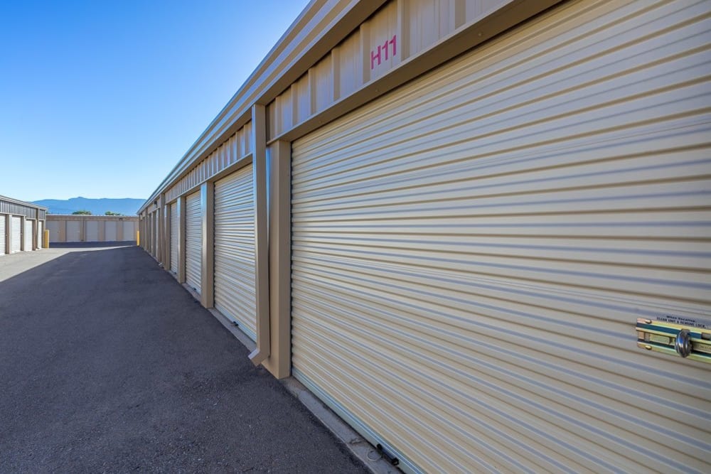 Units at Cabezon Storage in Rio Rancho, New Mexico