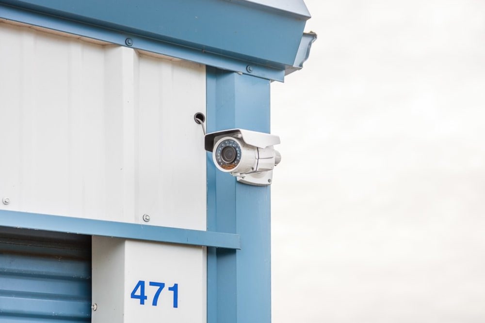 Security Camera at Ferndale Self Storage in Ferndale, Washington.