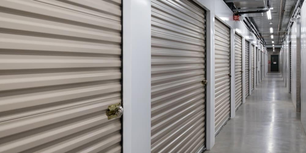 Climate-controlled indoor storage units at StorQuest Self Storage in Phoenix, Arizona