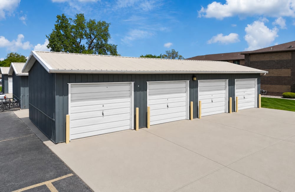 Residents parking  at Trilein Village in Ankeny, Iowa 