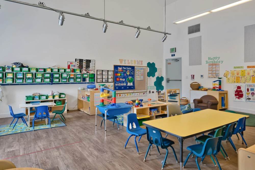 Childcare center at Lakeside Village in San Leandro, California