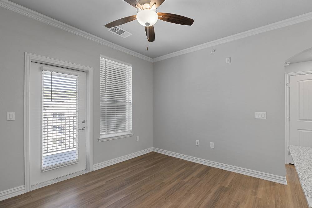 Unfurnished living room at Stonebridge Apartment Homes in Lufkin,Texas