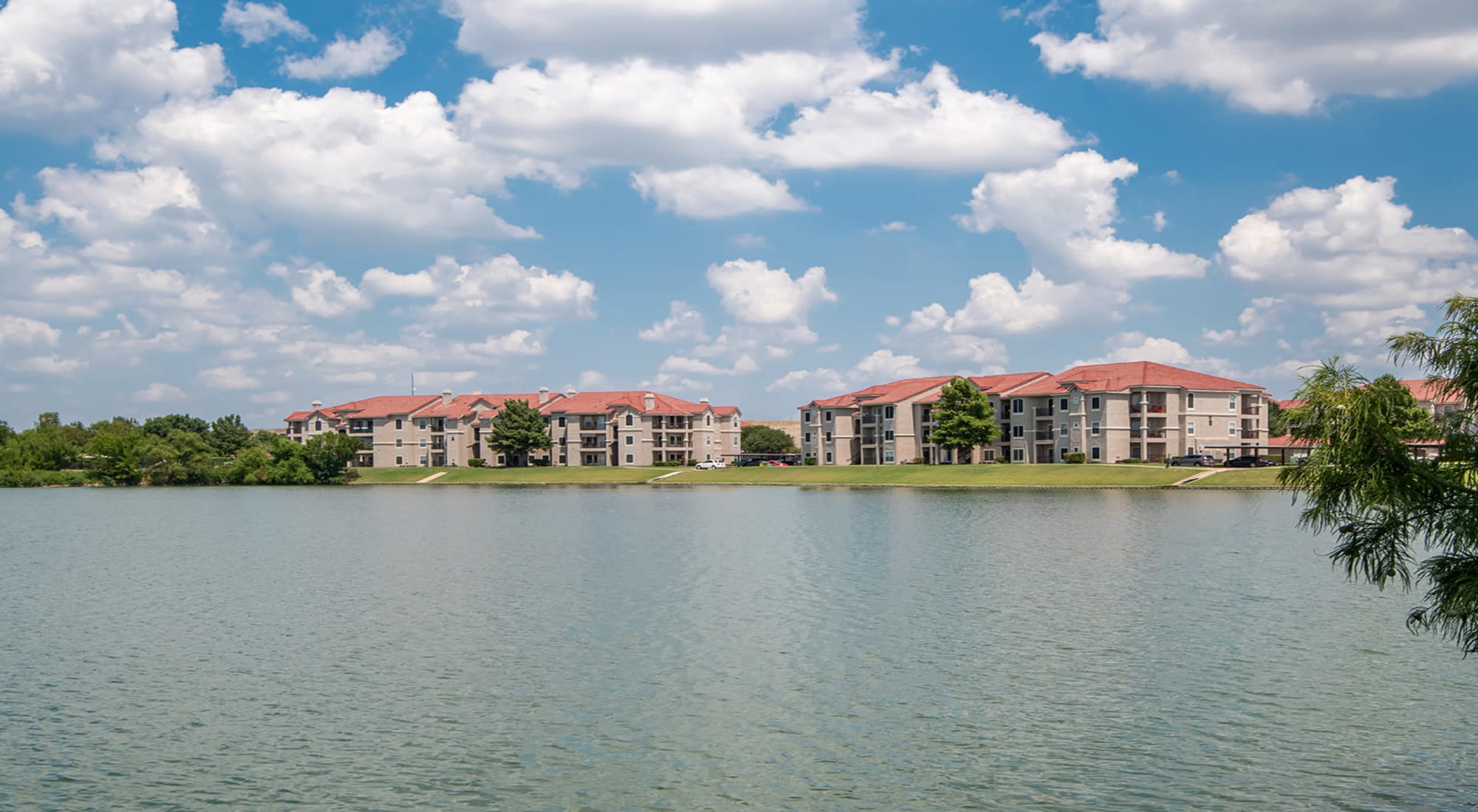 Neighborhood at Crescent Cove at Lakepointe in Lewisville, Texas