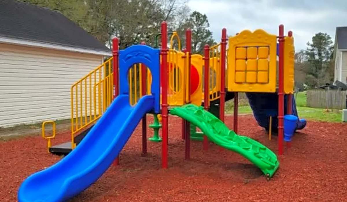 Playground at Alston Arms Apartments in North Charleston, South Carolina