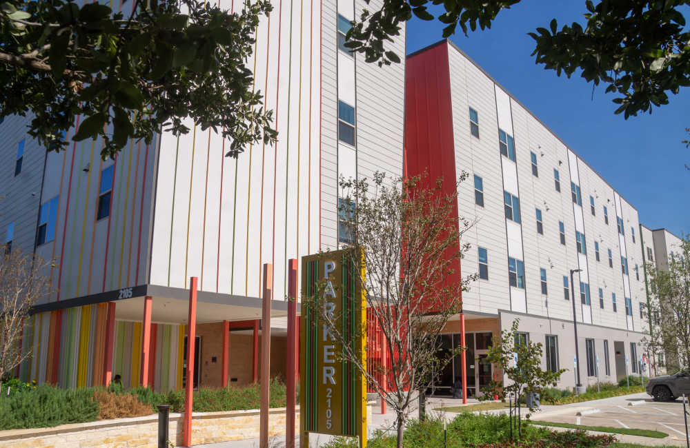 Community building at Parker Lane Apartments in Austin, Texas