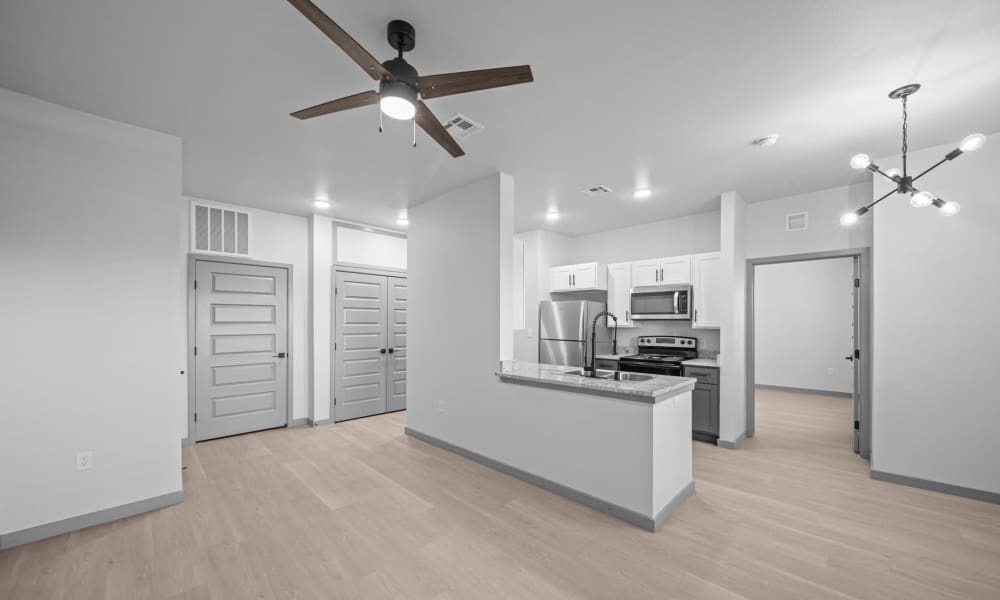 View of kitchen at Retreat at Eastlake in El Paso, Texas