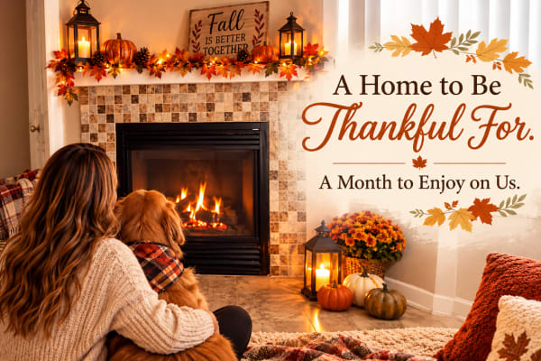 A Cozy Home to Be Thankful For “Let Freedom Ring—and Savings Too! Receive up to one month free when you choose your new home. Call UTE Creek Apartments today for more information
