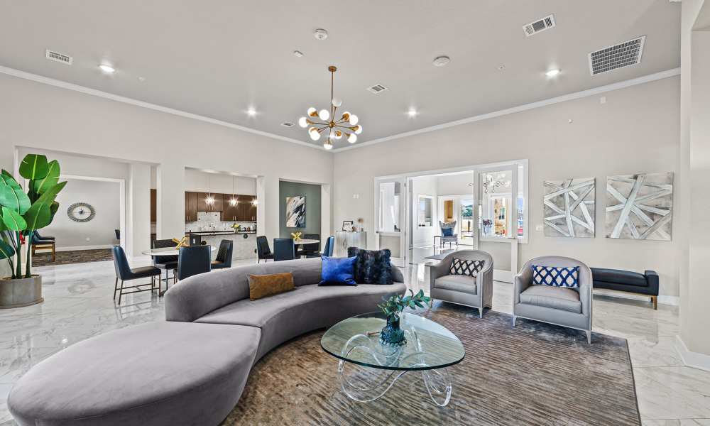 Community area at Brook Hollow in Wichita Falls, Texas