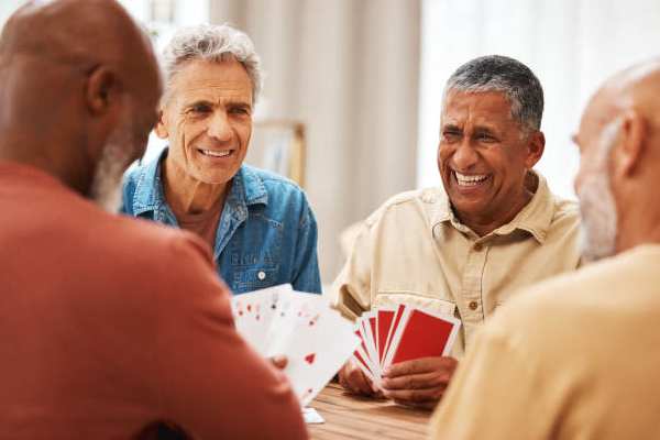 Enjoy game night in our poker room