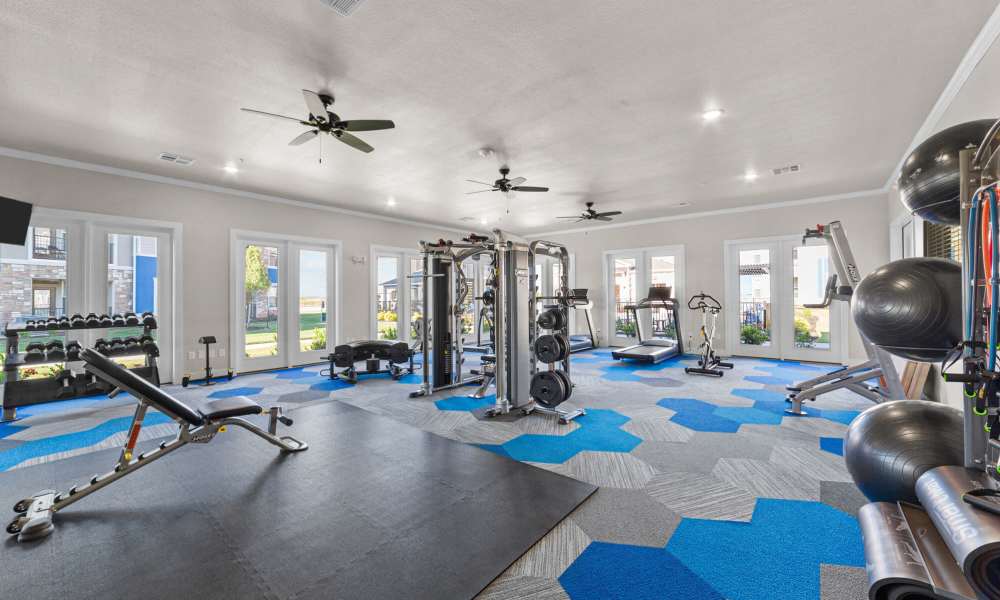 Fitness studio at Brook Hollow in Wichita Falls, Texas