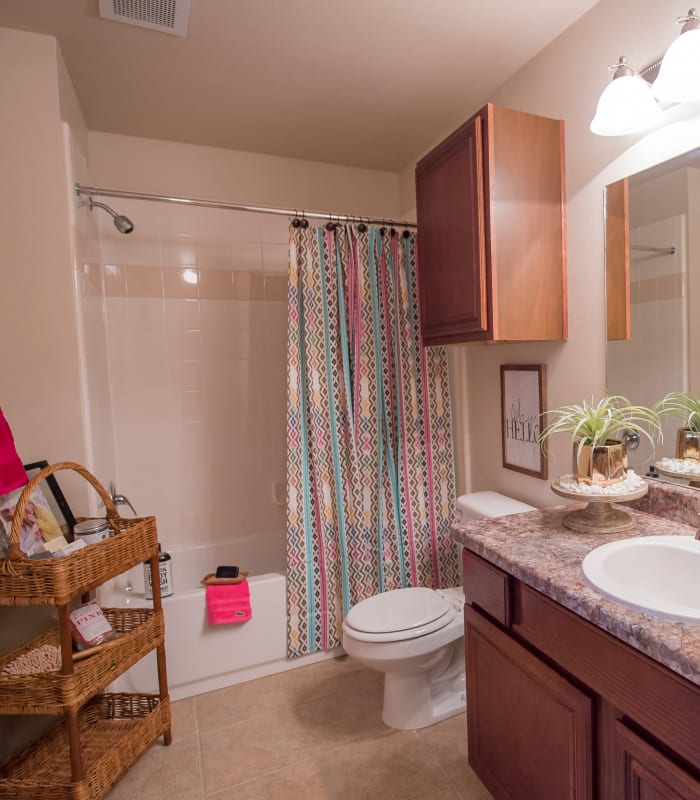 Bathroom at The Park on Westpointe in Yukon, Oklahoma