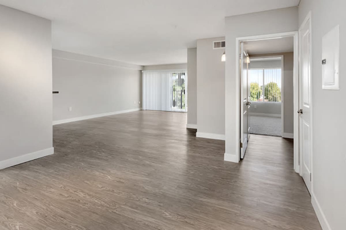Model apartment at Amanda Regency Apartments, Van Nuys, California