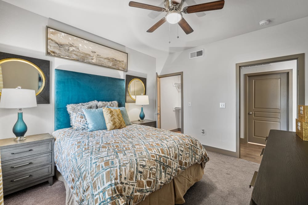 Spacious bedroom at The Residences at Panther Hollow in Marble Falls, Texas