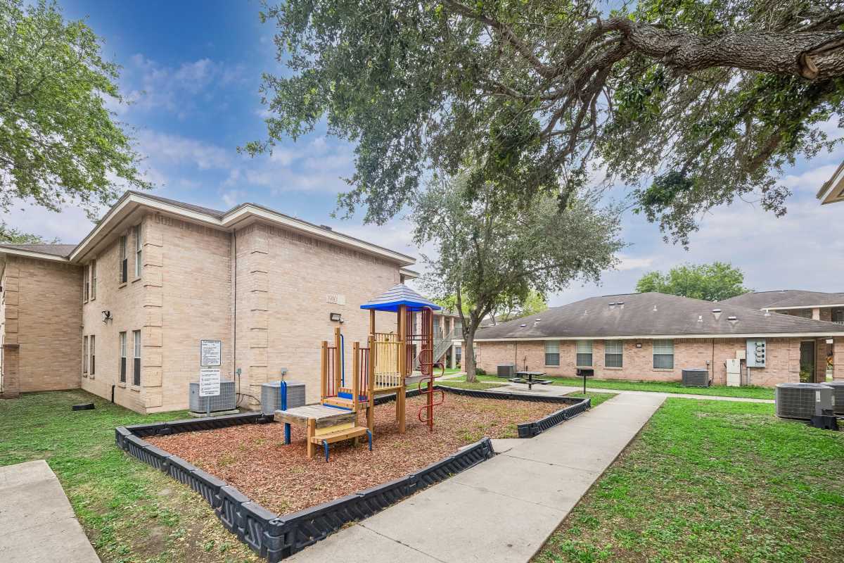 Playground at Cameron Village Apartments in Alice, Texas