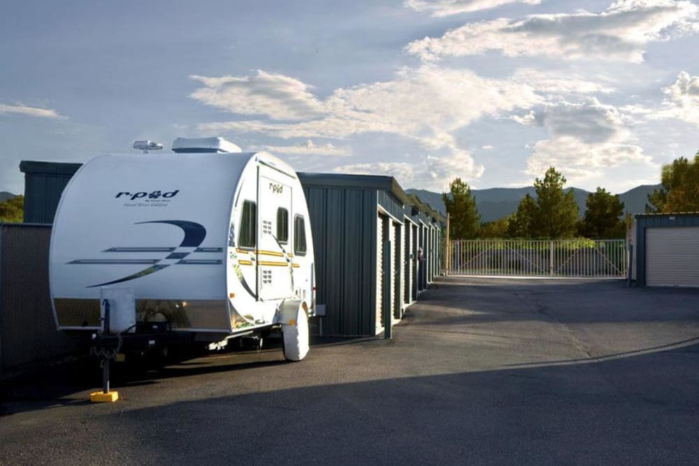 Outdoor units at Cottonwood Discount Storage in Cottonwood, Arizona