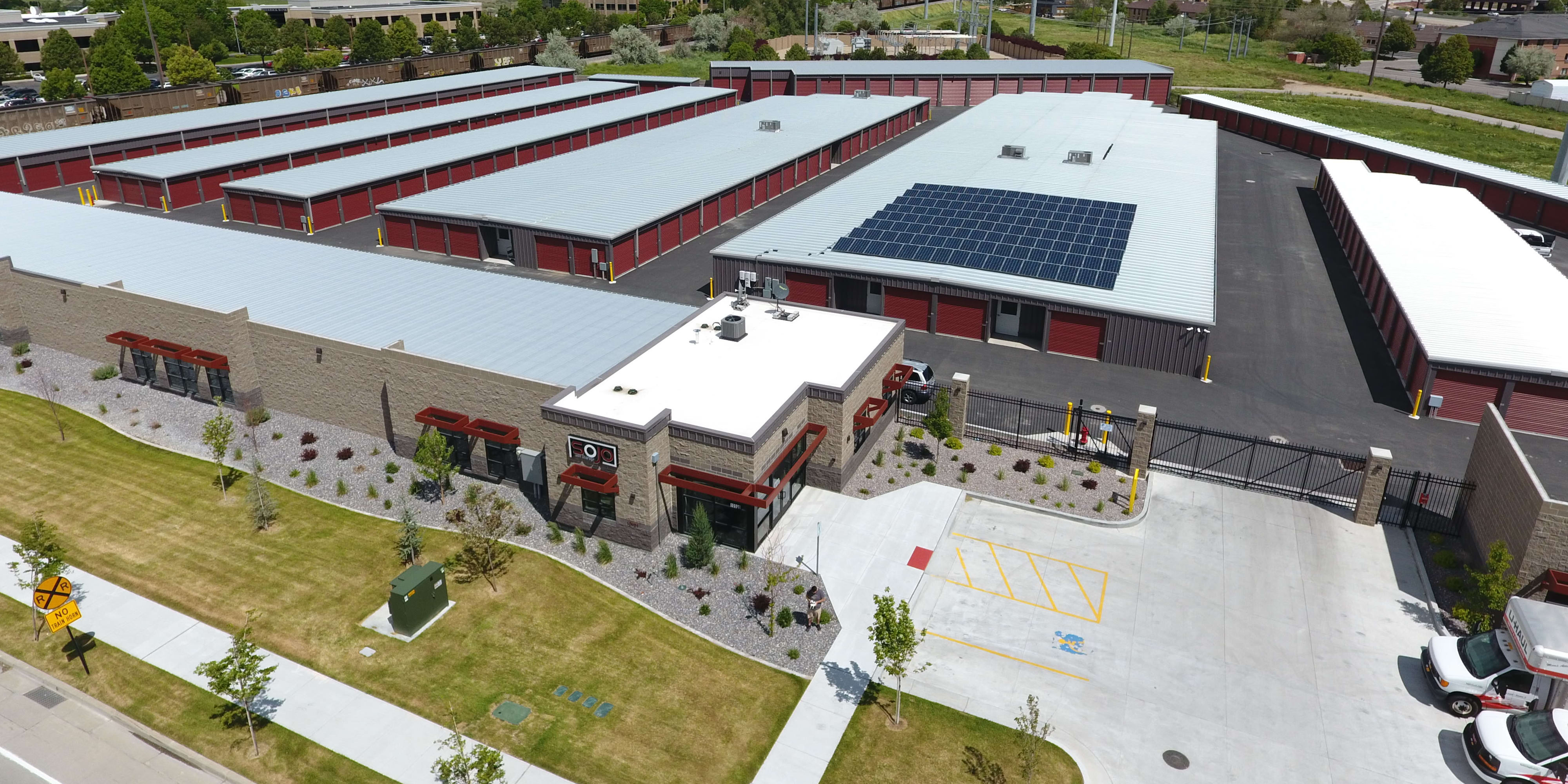 Map and directions to SOJO Self Storage in South Jordan, Utah
