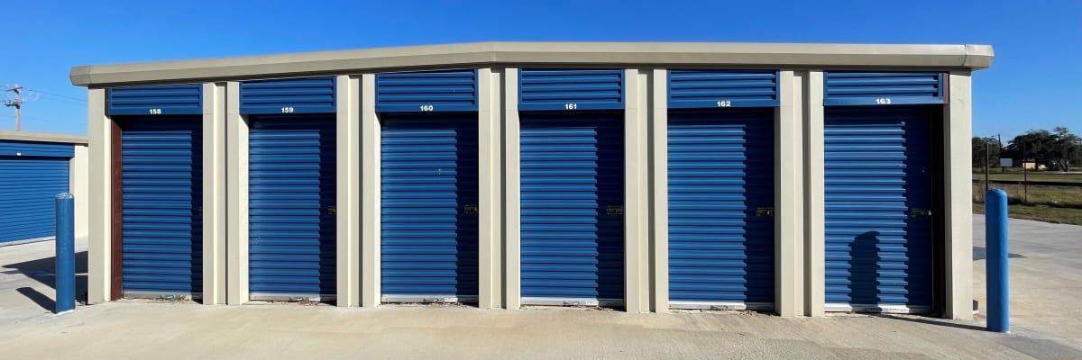 Unit size guide from KO Storage of Pearsall in Pearsall, Texas