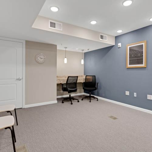 Close up of dumbbells at Robinson Overlook in Columbia, Maryland