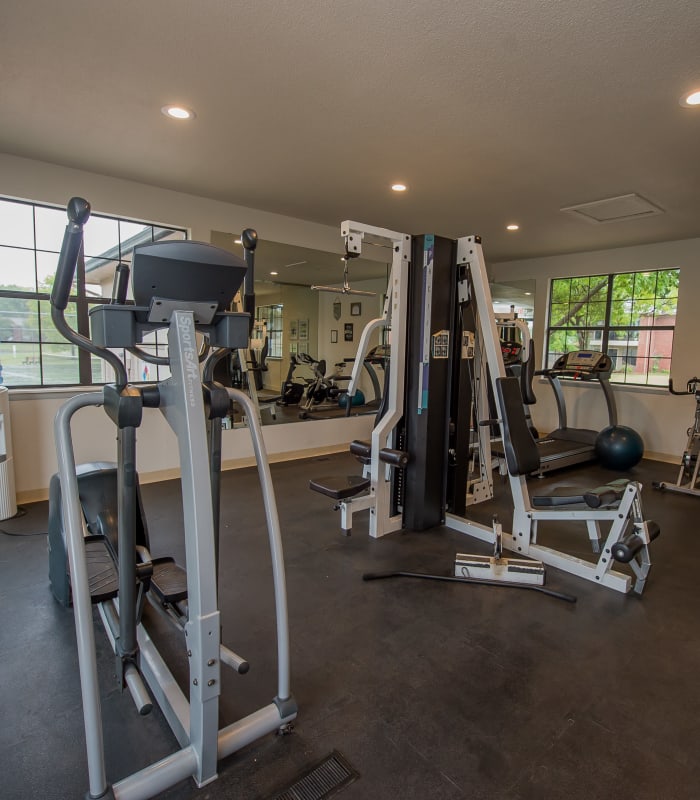 Gym at Waters Edge in Oklahoma City, Oklahoma