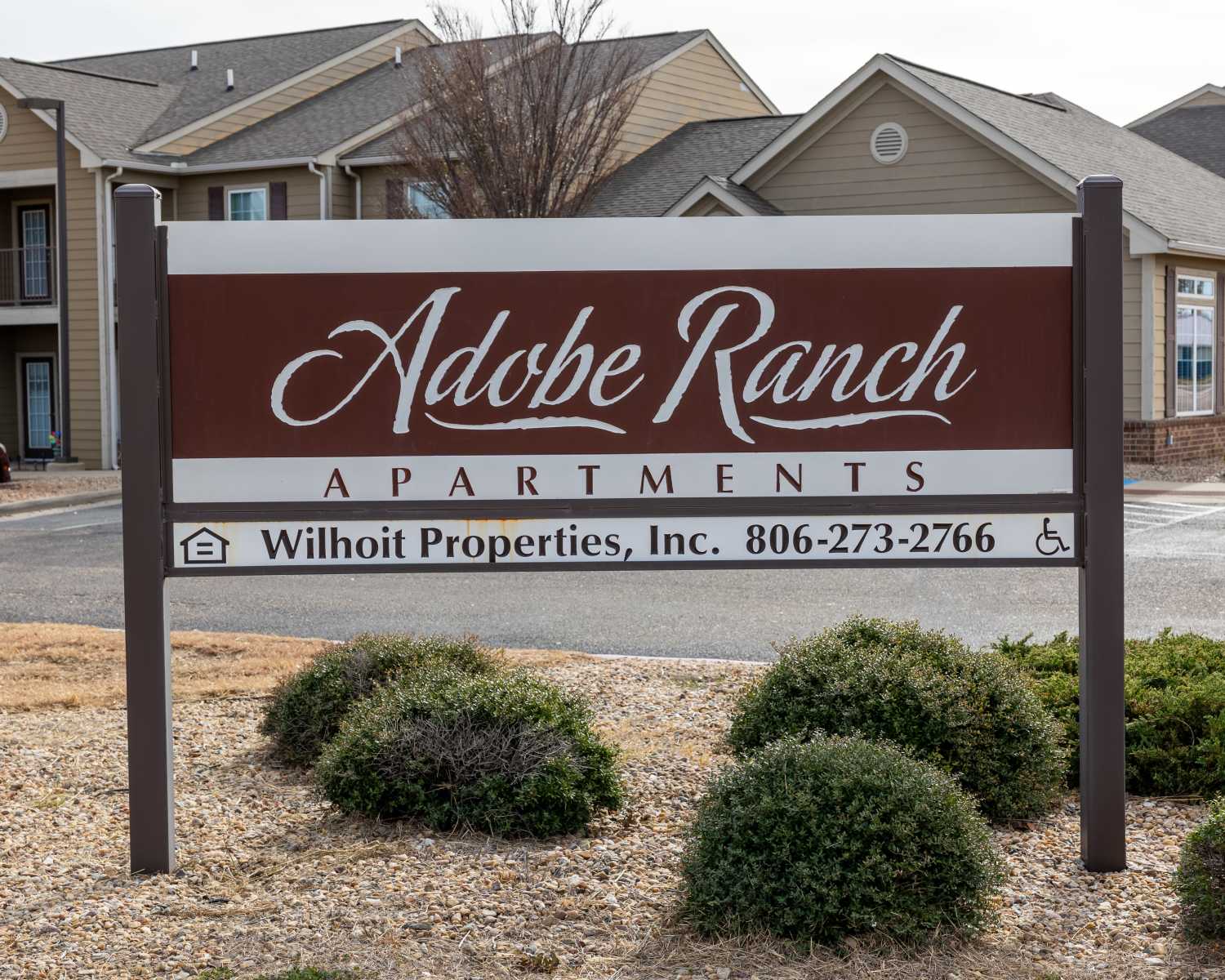Modern living area near Adobe Ranch in Borger, Texas