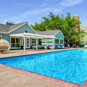 Swimming pool at Royal Ridge Apartments in Midvale, Utah 