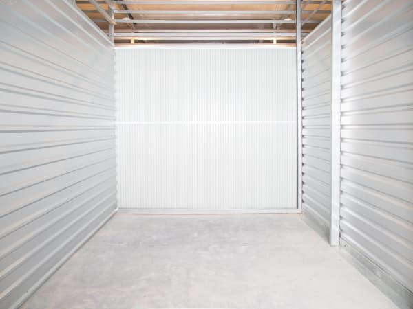 Interior view of a unit at My Oxford Storage