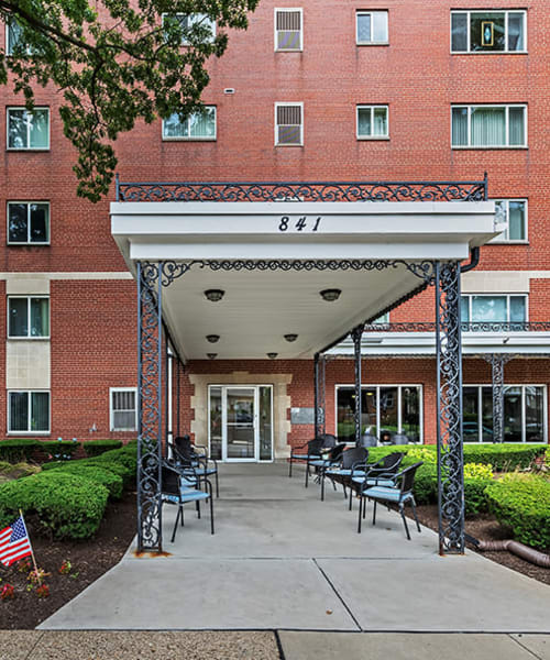 Exterior at The Avalon Apartment Homes in Avalon, Pennsylvania