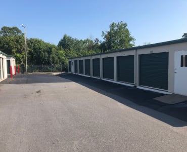 Variety of units with drive up access at AAA Self Storage at Bermuda Run in Advance, North Carolina.