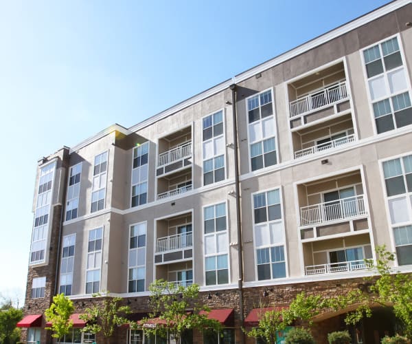 Exterior of Manor Six Forks in Raleigh, North Carolina