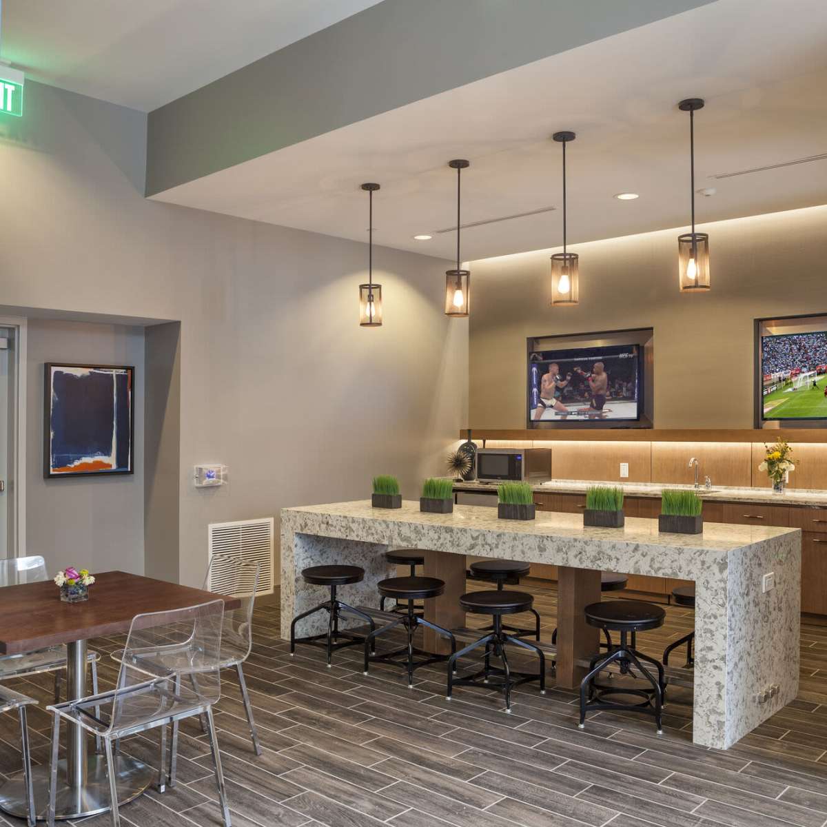 View floor plans offered at Radius at The Banks in Cincinnati, Ohio