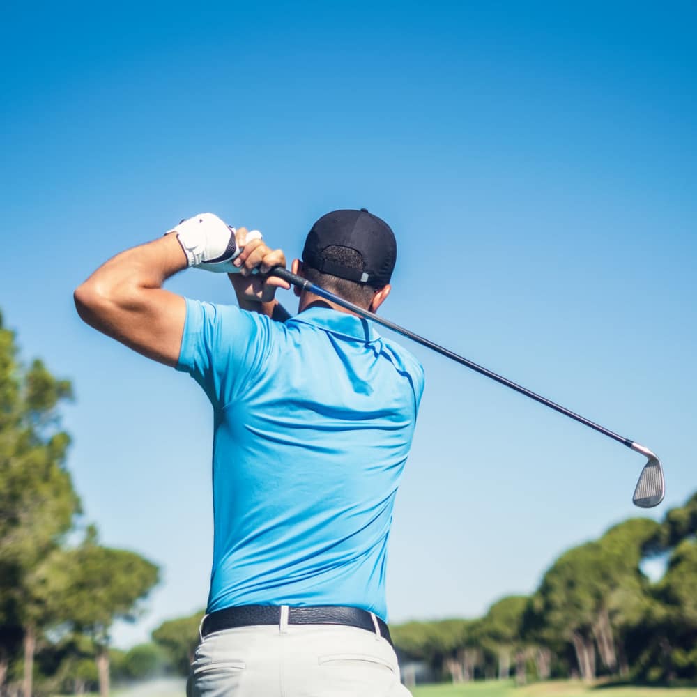 Scenic golfing experience at The View at Blue Ridge Commons in Roanoke, Virginia.