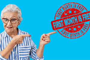 Assisted Living First Month Free Promotion