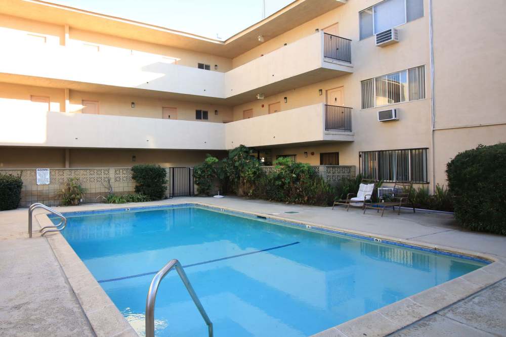 Large swimming pool at Regency in Sherman Oaks,California
