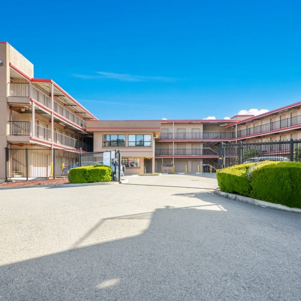 Electronic gate access at StorQuest Self Storage in San Rafael, California