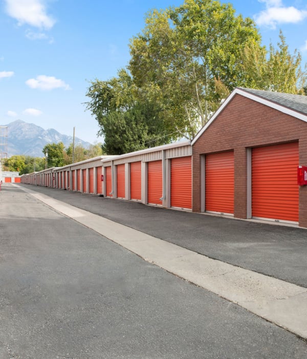 Driveway units at Stor'em Self Storage in Sandy, Utah