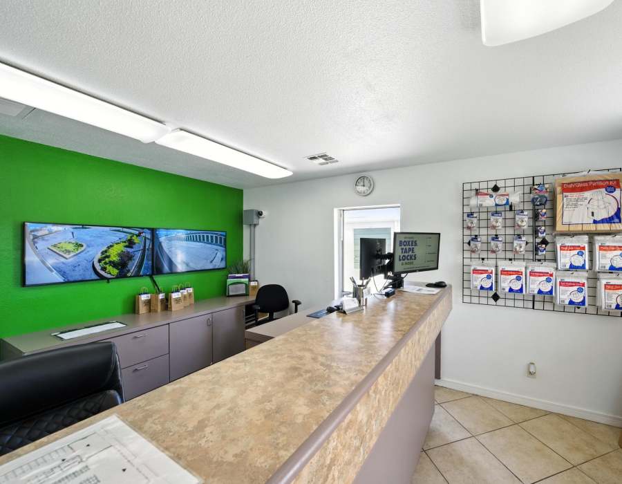 Entry room at Storage Hub - 68th St. in Tulsa, Oklahoma