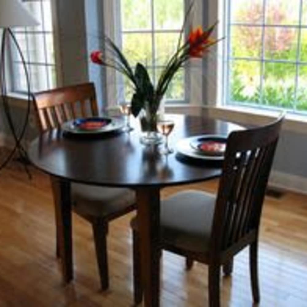 Dining area at Kittridge in Reseda,California