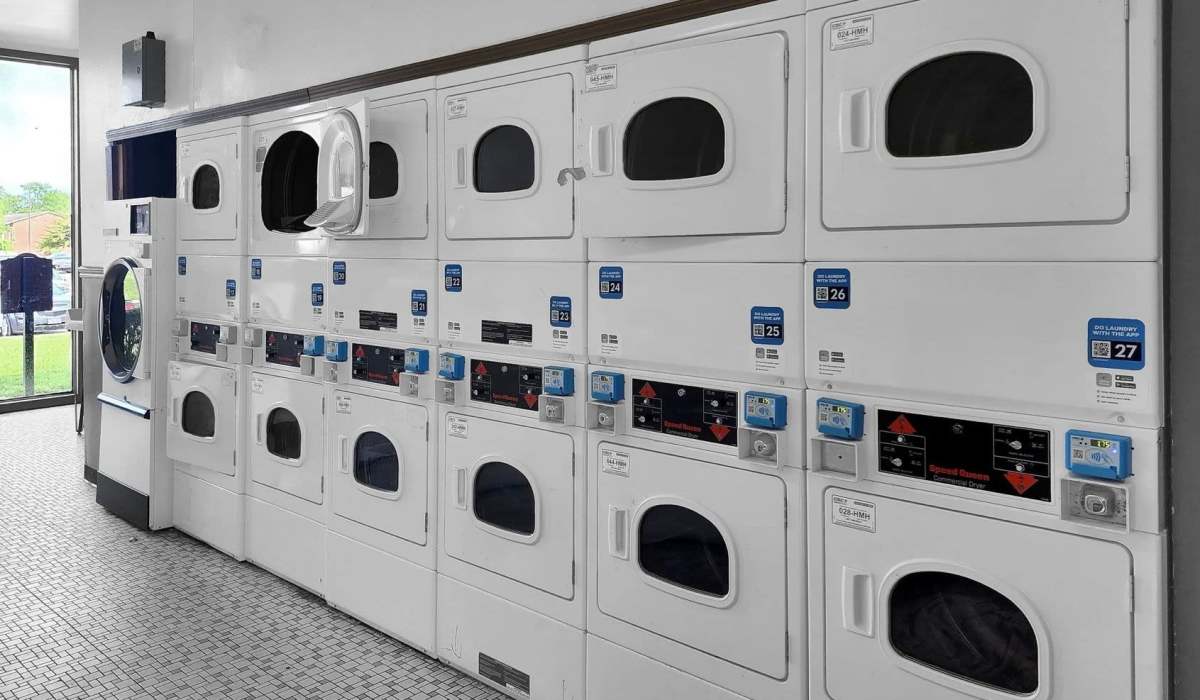Apartment Laundry center at Greentree in Indianapolis, Indiana