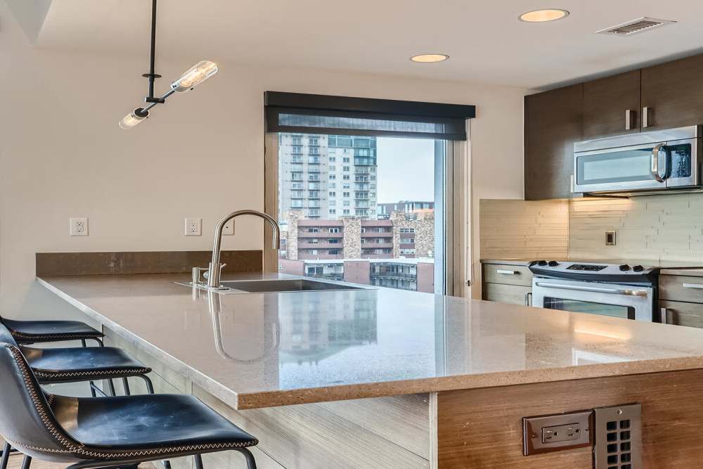 Barstools at The View at Wash Park in Denver, Colorado