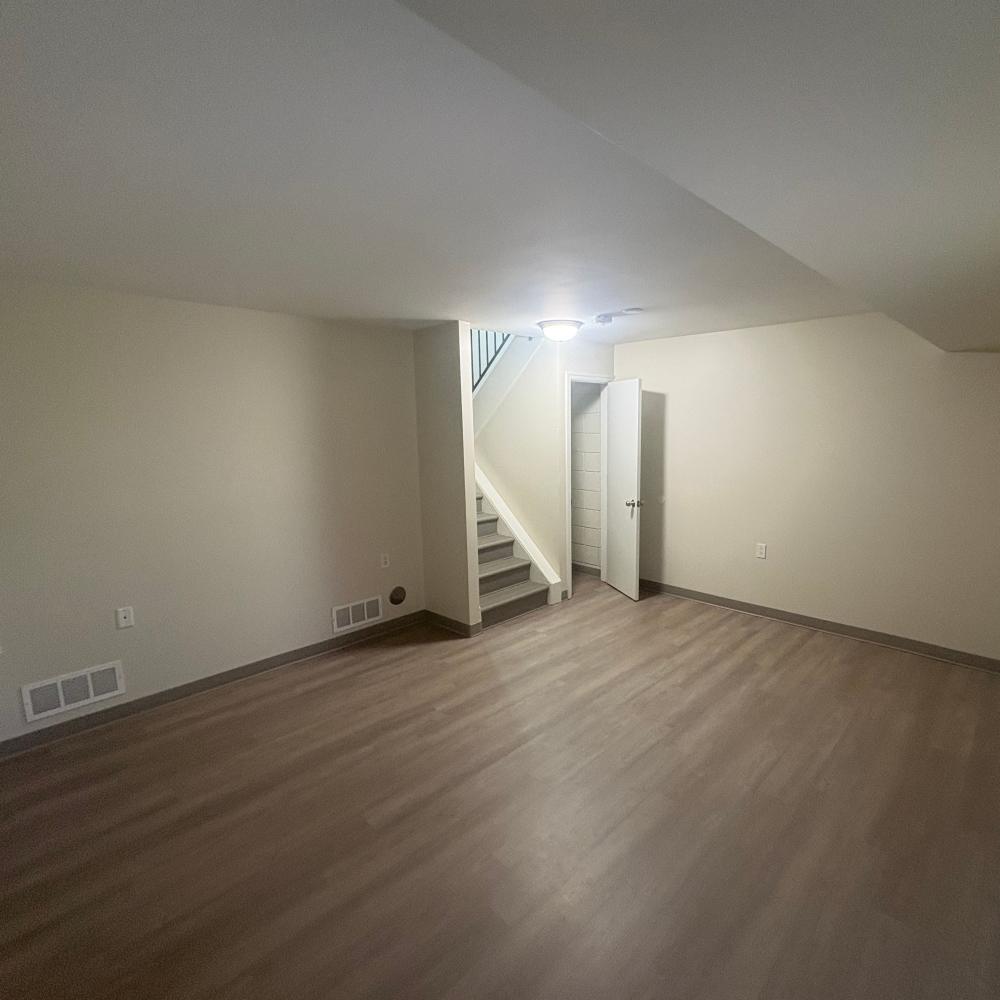 Living room at Prestigious Hills in Pittsburgh, Pennsylvania