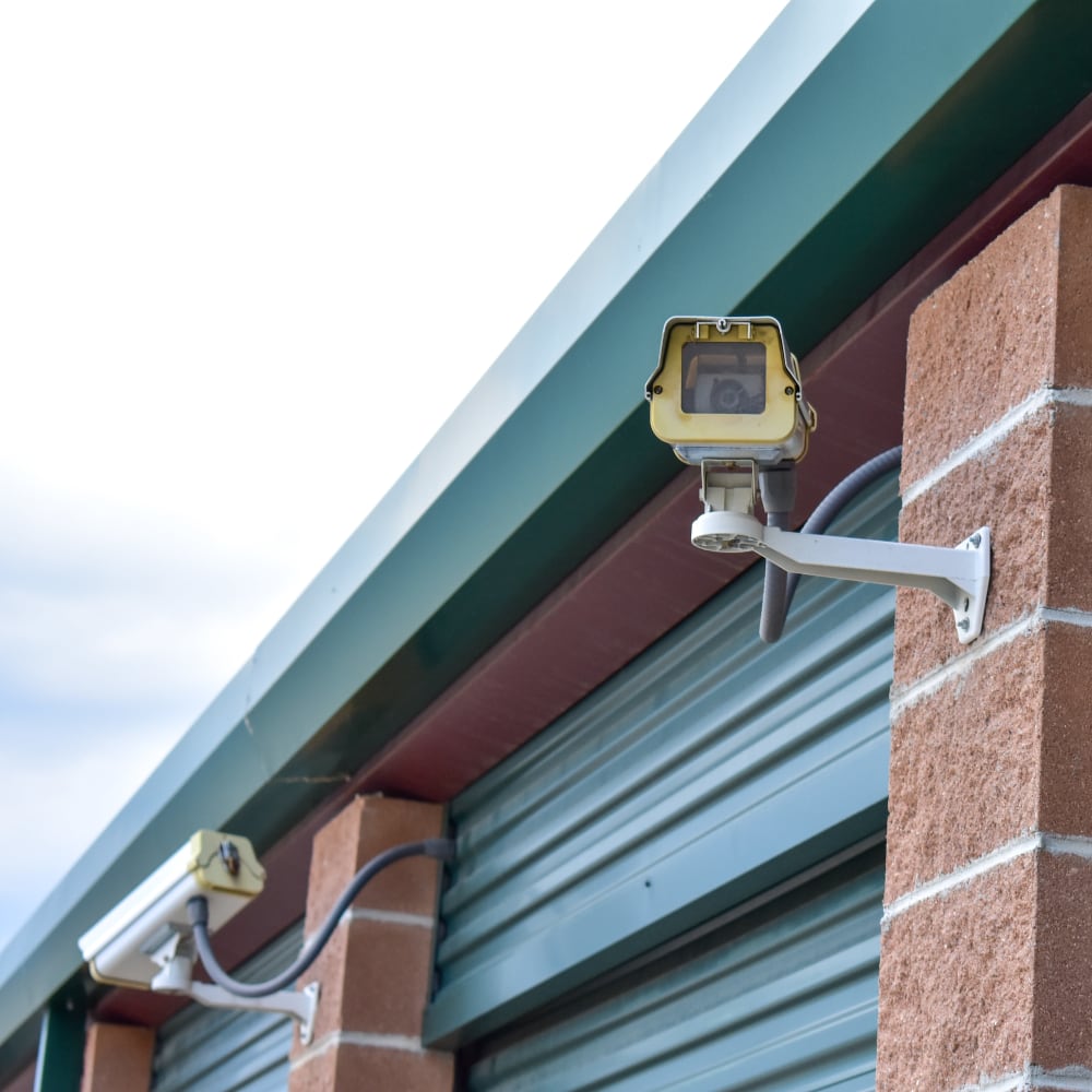 Video surveillance cameras at STOR-N-LOCK Self Storage in Littleton, Colorado