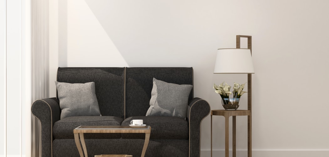 Spacious living room at Persimmon Square Apartments in Oklahoma City, Oklahoma