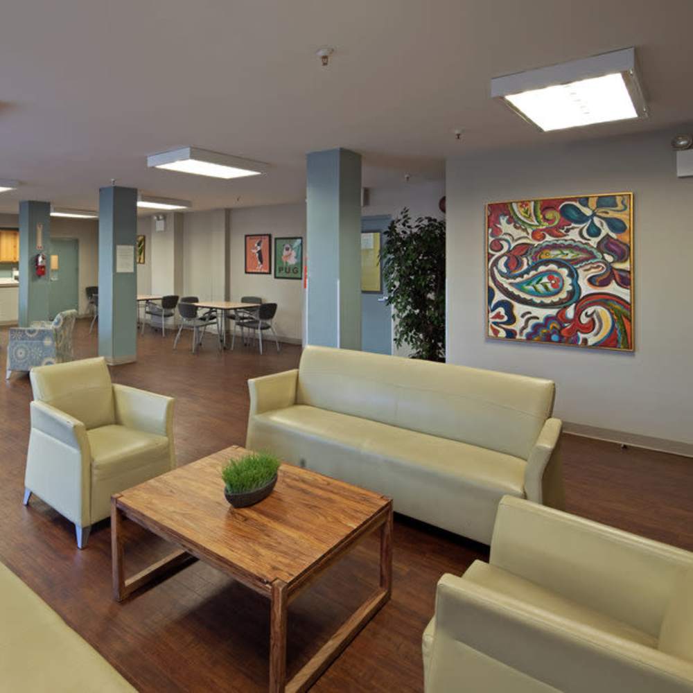 Community room at The Caroline in New York, New York