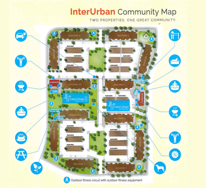 Sitemap for InterUrban 2.0 in Billings, Montana 
