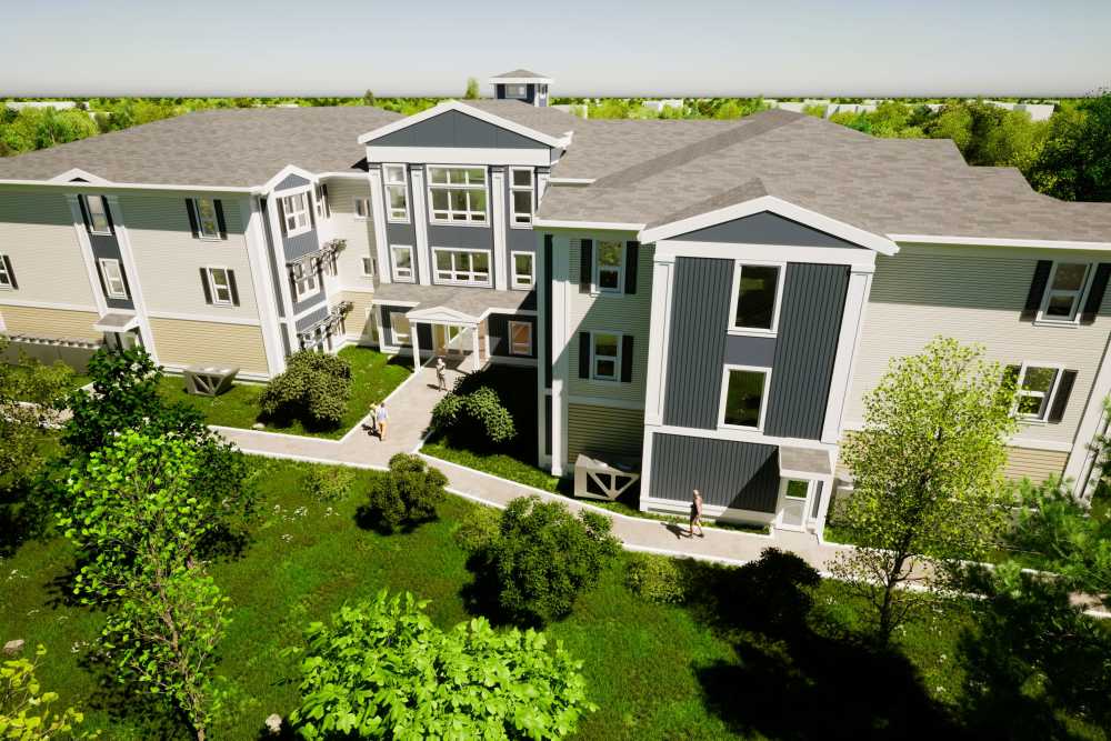 Charming community at The Avenue at Greenmont in Dracut, Massachusetts