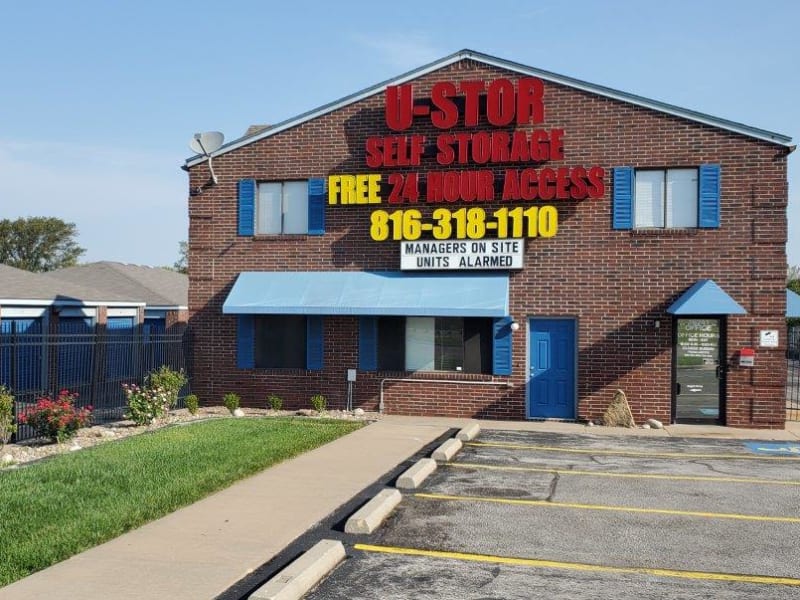 Exterior view of U-Stor Belton in Belton, Missouri