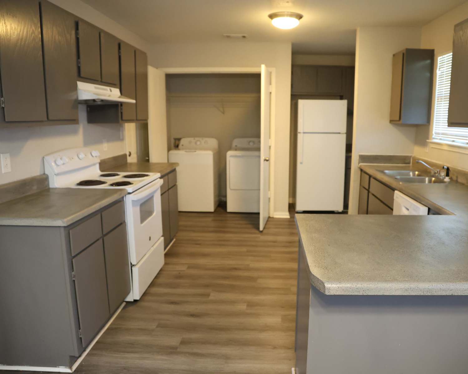 Kitchen at Parkway Place in Greenwood, Mississippi
