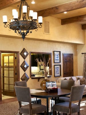 Clubhouse lounge at Park at Coulter in Amarillo, Texas